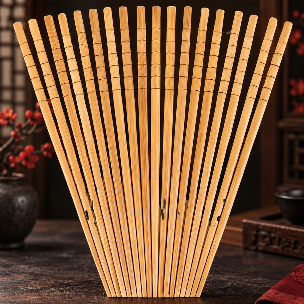 Baguettes Chinoises Bambou
