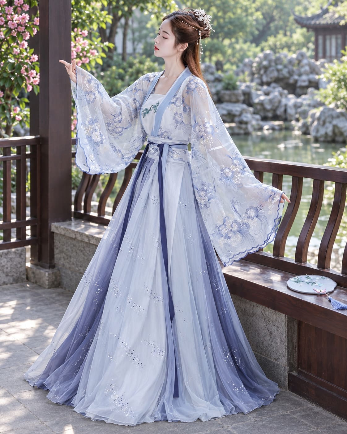 Hanfu Chinois Femme Resplendissante