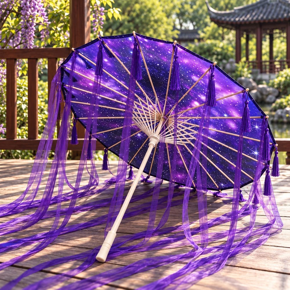 Ombrelle Chinoise Rêve Violet