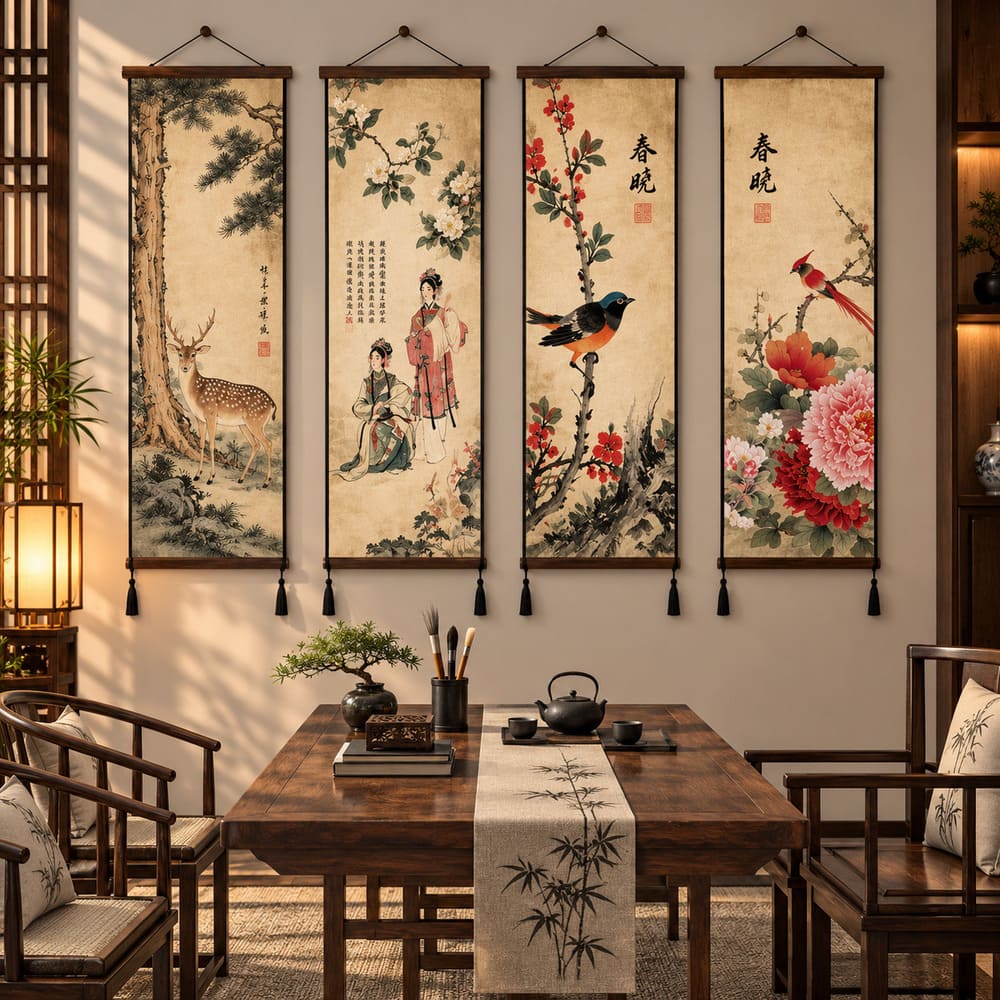 Tableau Style Chinois Ancien