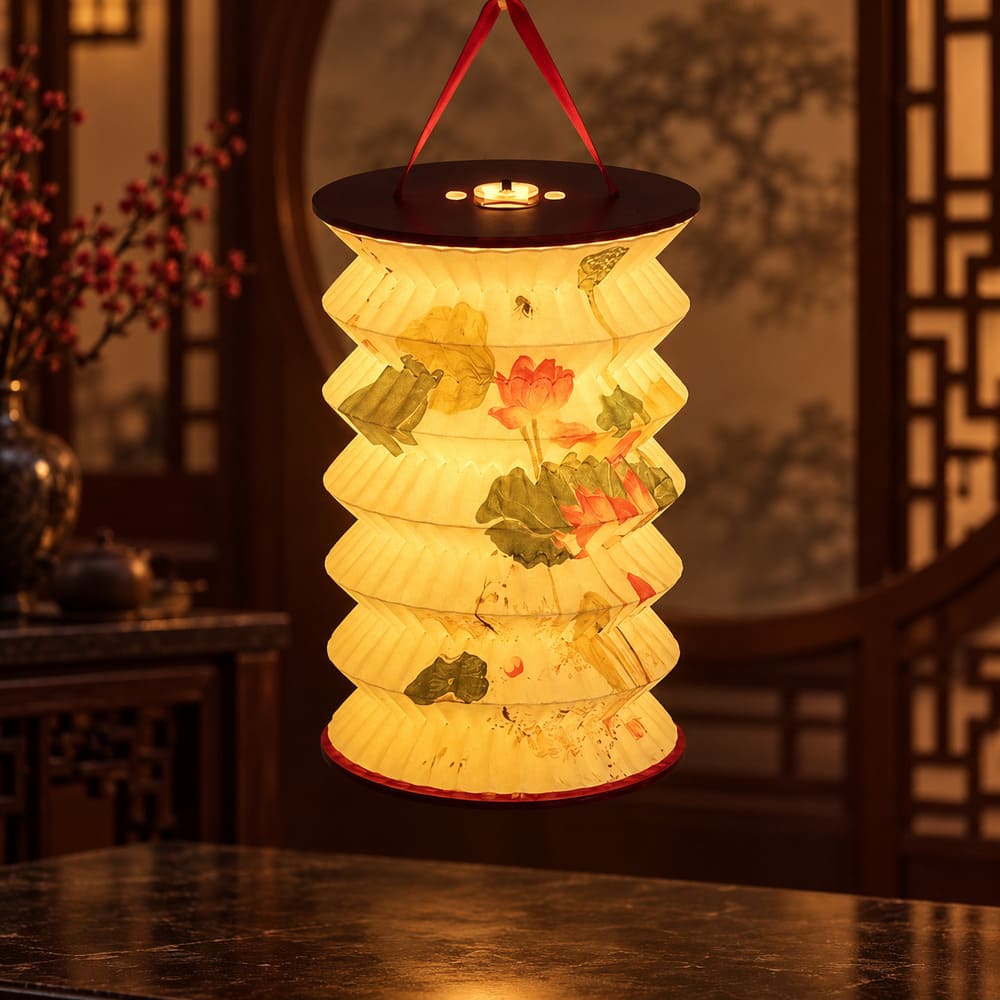 Lanterne Chinoise en Accordéon